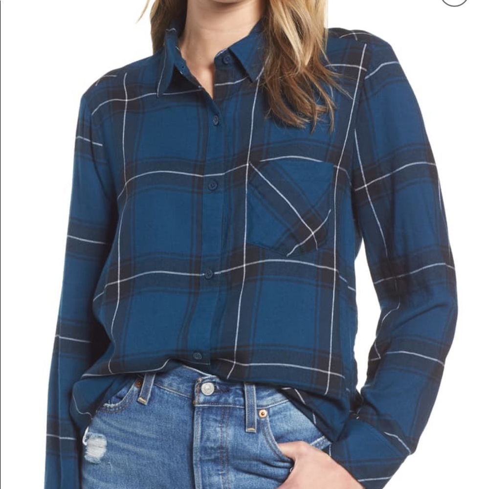 BP Blue Flannel, XXS, New With Tags!